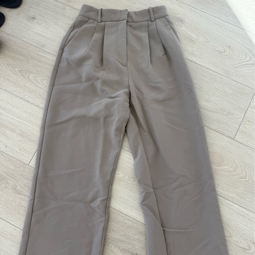 Abercrombie & Fitch Taupe Women's Trousers